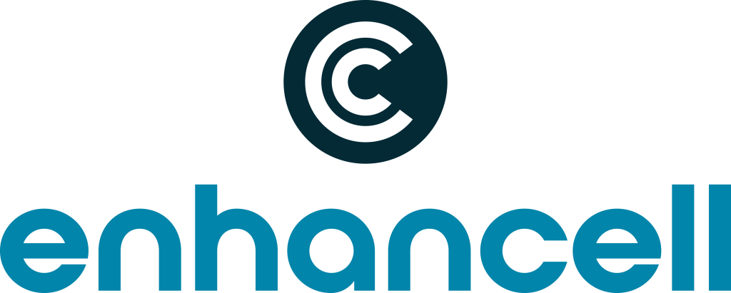 Enhancell's logo in full.
